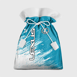 Мешок для подарков Лексус Lexus, цвет: 3D-принт