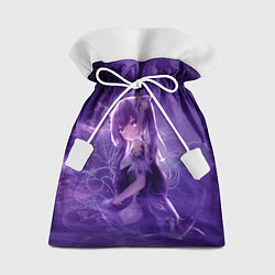 Мешок для подарков Кэ Цин в сиреневом тумане, цвет: 3D-принт