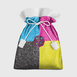 Мешок для подарков Октагон на фоне АПВ 4 1 14, цвет: 3D-принт