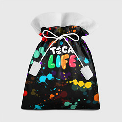 Мешок для подарков TOCA BOCA RAINBOW PAINTS ТОКА БОКА РАДУЖНЫЕ КРАСКИ, цвет: 3D-принт