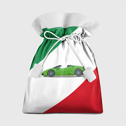 Мешок для подарков Lamborghini Италия, цвет: 3D-принт