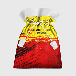Мешок для подарков Manchester United: Дьяволы, цвет: 3D-принт