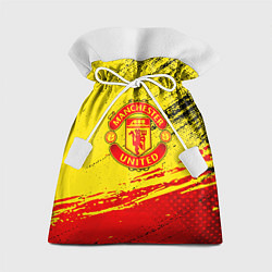 Мешок для подарков Manchester United Футбольный клуб, цвет: 3D-принт
