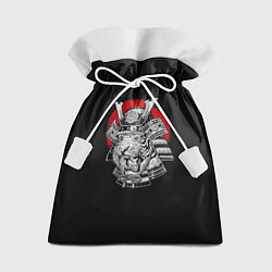 Мешок для подарков Тигр Самурай, цвет: 3D-принт