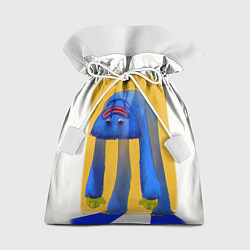 Мешок для подарков Poppy Playtime: Huggy Wuggy, цвет: 3D-принт