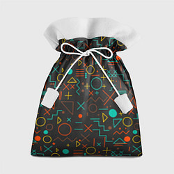 Мешок для подарков Геометрическая Абстракция Частицы, цвет: 3D-принт
