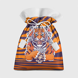 Подарочный мешок Тигр с черепом