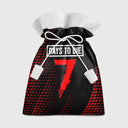 Мешок для подарков 7 DAYS TO DIE Полутона, цвет: 3D-принт