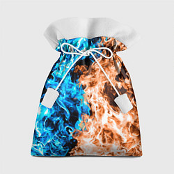 Мешок для подарков Огненное пламя, цвет: 3D-принт