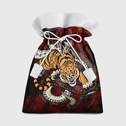 Мешок для подарков Тигр со Змеёй 2022, цвет: 3D-принт