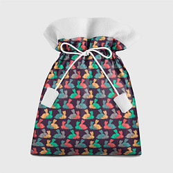 Мешок для подарков Кролики 18, цвет: 3D-принт