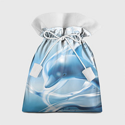 Мешок для подарков Дельфин в лазурном океане, цвет: 3D-принт