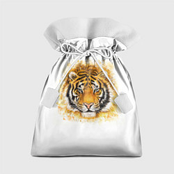 Мешок для подарков Дикий Тигр Wild Tiger, цвет: 3D-принт