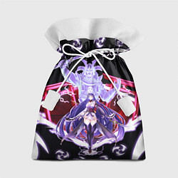 Мешок для подарков SHOGUN RAIDEN SAMURAI DEMON GENSHIN IMPACT, цвет: 3D-принт