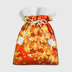 Мешок для подарков Кленовый листопад, цвет: 3D-принт