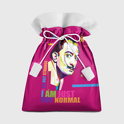 Мешок для подарков Salvador Dali: I am just not normal, цвет: 3D-принт