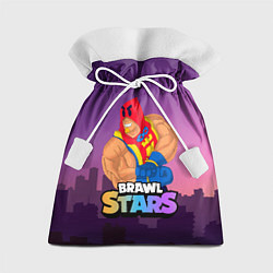 Мешок для подарков GROM BRAWL STARS NIGHT CITY, цвет: 3D-принт
