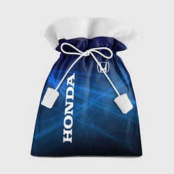 Мешок для подарков Honda - Blue, цвет: 3D-принт