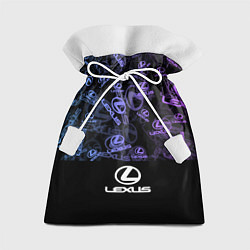 Подарочный мешок LEXUS LOGO NEON PATTERN