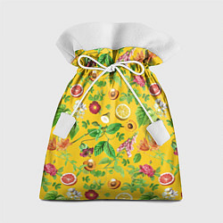Мешок для подарков Фрукты, лето, цвет: 3D-принт