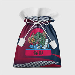 Мешок для подарков Японская Годзилла, цвет: 3D-принт
