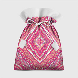 Мешок для подарков Абстракция Узор розового цвета, цвет: 3D-принт