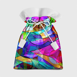 Мешок для подарков Геометрический паттерн Абстракция, цвет: 3D-принт
