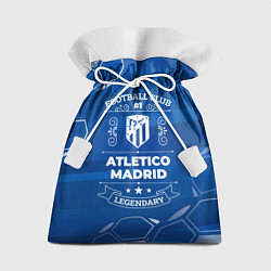 Мешок для подарков Atletico Madrid FC 1, цвет: 3D-принт