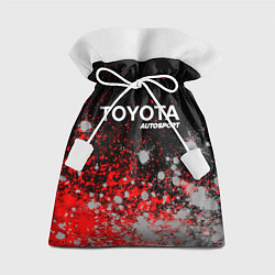 Мешок для подарков ТОЙОТА Autosport Краска, цвет: 3D-принт
