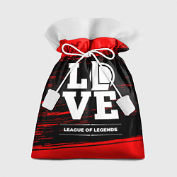 Мешок для подарков League of Legends Love Классика, цвет: 3D-принт