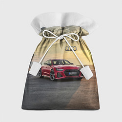 Мешок для подарков Audi RS 7 на закате солнца Audi RS 7 at sunset, цвет: 3D-принт