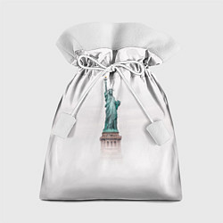 Мешок для подарков Статуя свободы в облаках, цвет: 3D-принт
