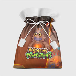 Мешок для подарков My singing monsters ЛАВАТЁКА Kayna, цвет: 3D-принт