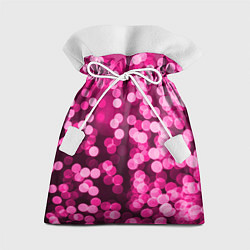 Мешок для подарков Розовые блестки, цвет: 3D-принт