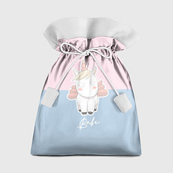 Мешок для подарков Малыш Единорог, цвет: 3D-принт