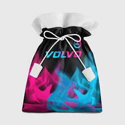 Мешок для подарков Volvo Neon Gradient, цвет: 3D-принт