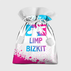 Мешок для подарков Limp Bizkit Neon Gradient, цвет: 3D-принт