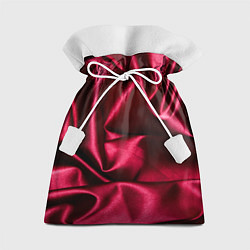 Мешок для подарков Шелк Бордо, цвет: 3D-принт