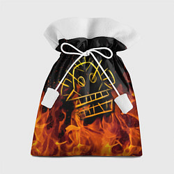Мешок для подарков ARCANE League Of Legends огонь, цвет: 3D-принт