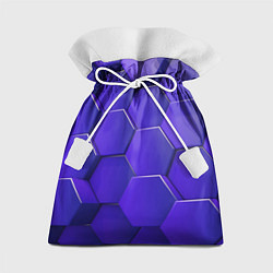 Мешок для подарков Большие объёмные соты, цвет: 3D-принт