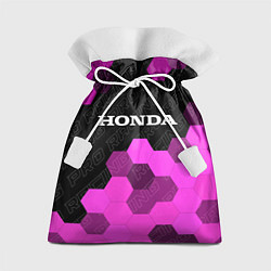 Мешок для подарков Honda pro racing: символ сверху, цвет: 3D-принт
