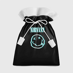 Мешок для подарков Nirvana неон, цвет: 3D-принт