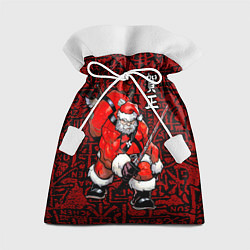 Мешок для подарков Santa Claus Samurai, цвет: 3D-принт