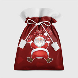Мешок для подарков Санта - Хо-хо-хо, цвет: 3D-принт