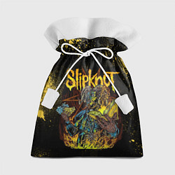 Мешок для подарков Slipknot Yellow Monster, цвет: 3D-принт