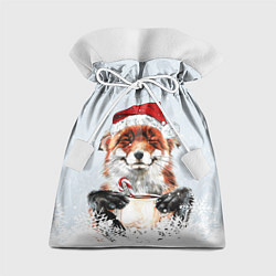 Подарочный мешок Merry Christmas foxy