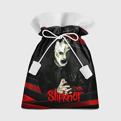 Мешок для подарков Slipknot black & red, цвет: 3D-принт