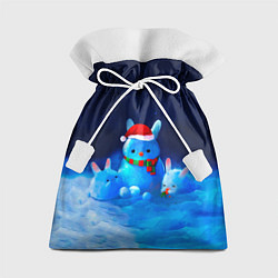 Мешок для подарков Северный кролик, цвет: 3D-принт