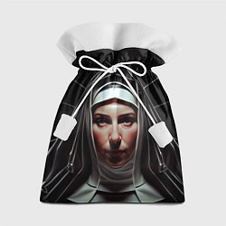 Мешок для подарков Нейросеть: монахиня, цвет: 3D-принт