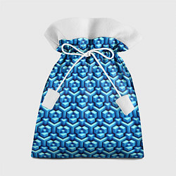 Мешок для подарков Объёмные геометрические фигуры, цвет: 3D-принт